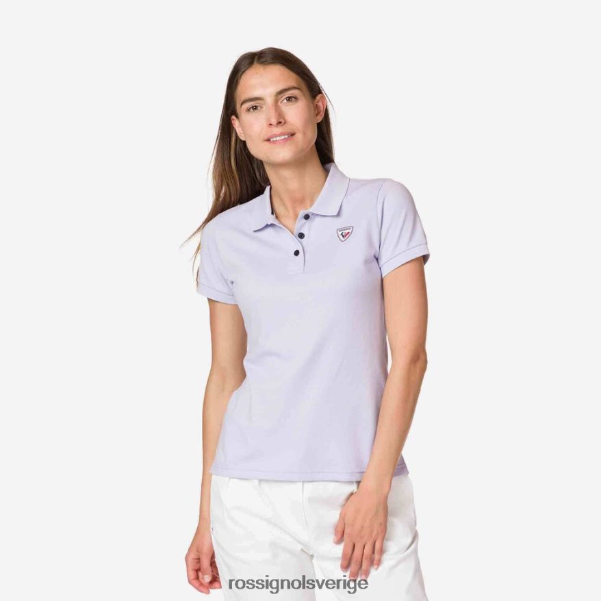 kvinnor Rossignol lavendelgrå logotyp polo blast 0P00HR990