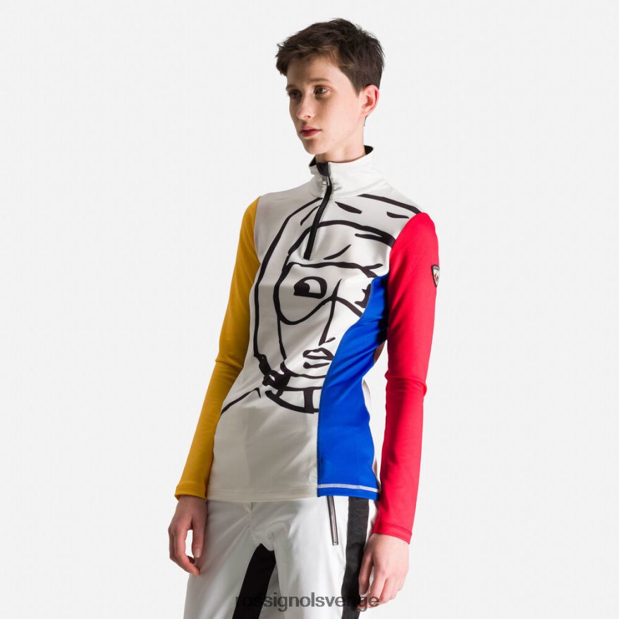 kvinnor Rossignol multico jcc bessi topp med halv dragkedja blast 0P00HR765