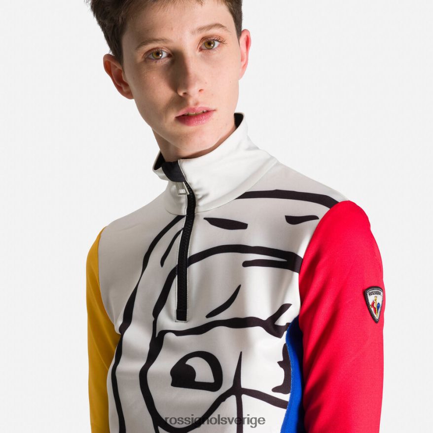 kvinnor Rossignol multico jcc bessi topp med halv dragkedja blast 0P00HR765