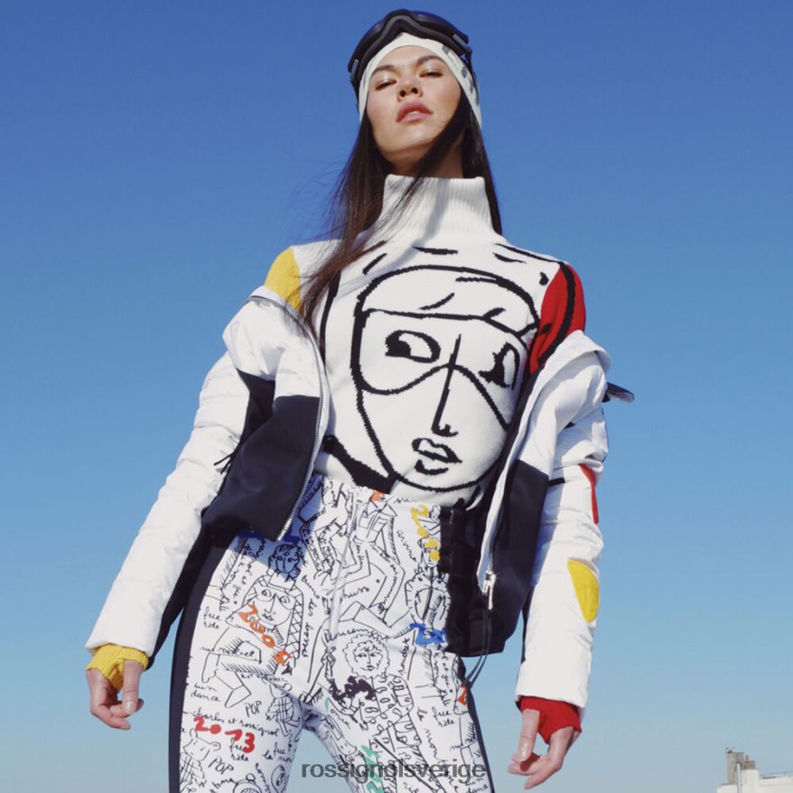 kvinnor Rossignol multico jcc bessi topp med halv dragkedja blast 0P00HR765