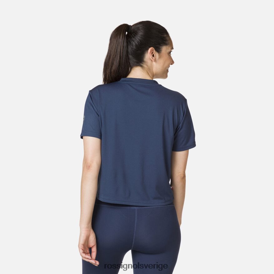 kvinnor Rossignol mörk marinblå aktiv t-shirt blast 0P00HR906