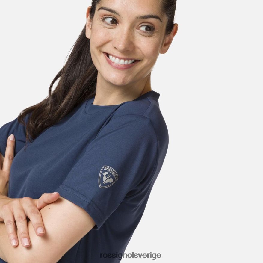 kvinnor Rossignol mörk marinblå aktiv t-shirt blast 0P00HR906