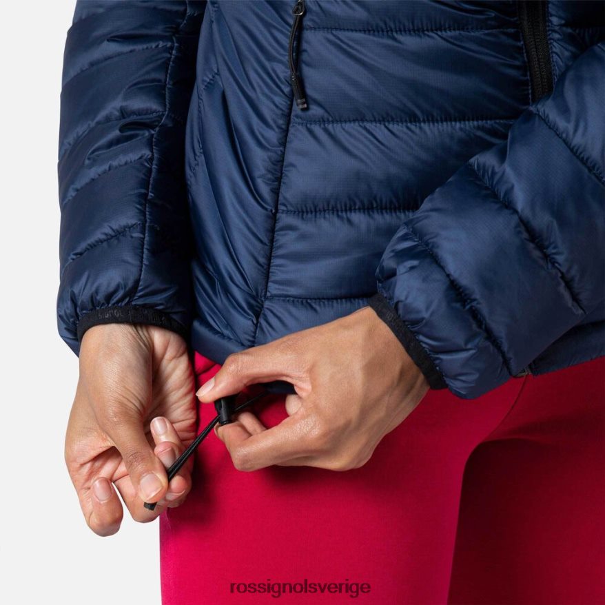 kvinnor Rossignol mörk marinblå isolerad jacka 180gr blast 0P00HR867