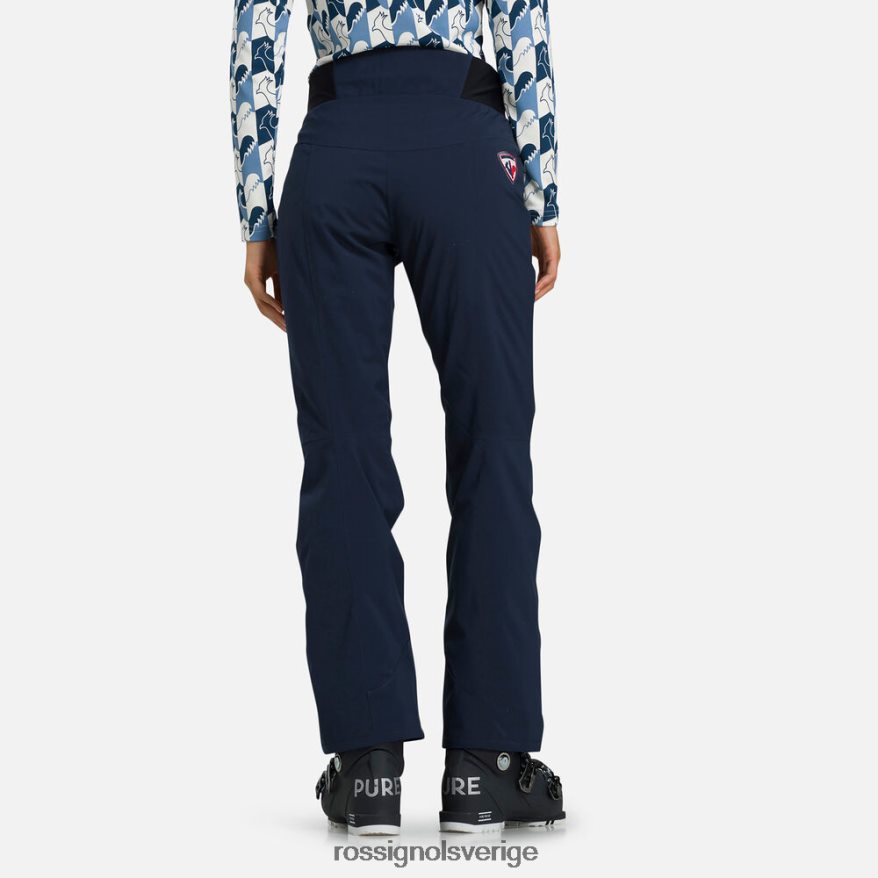 kvinnor Rossignol mörk marinblå klassiska skidbyxor bottnar 0P00HR766