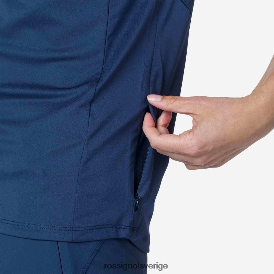 kvinnor Rossignol mörk marinblå kortärmad jersey avslappnad passform blast 0P00HR853