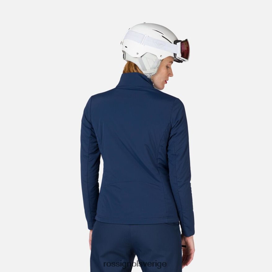 kvinnor Rossignol mörk marinblå opside jacka blast 0P00HR826