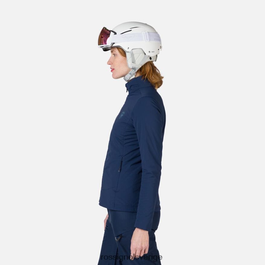 kvinnor Rossignol mörk marinblå opside jacka blast 0P00HR826