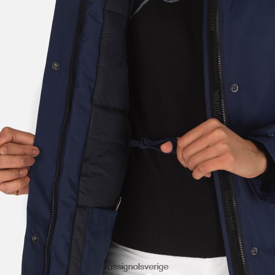 kvinnor Rossignol mörk marinblå parkas blast 0P00HR854