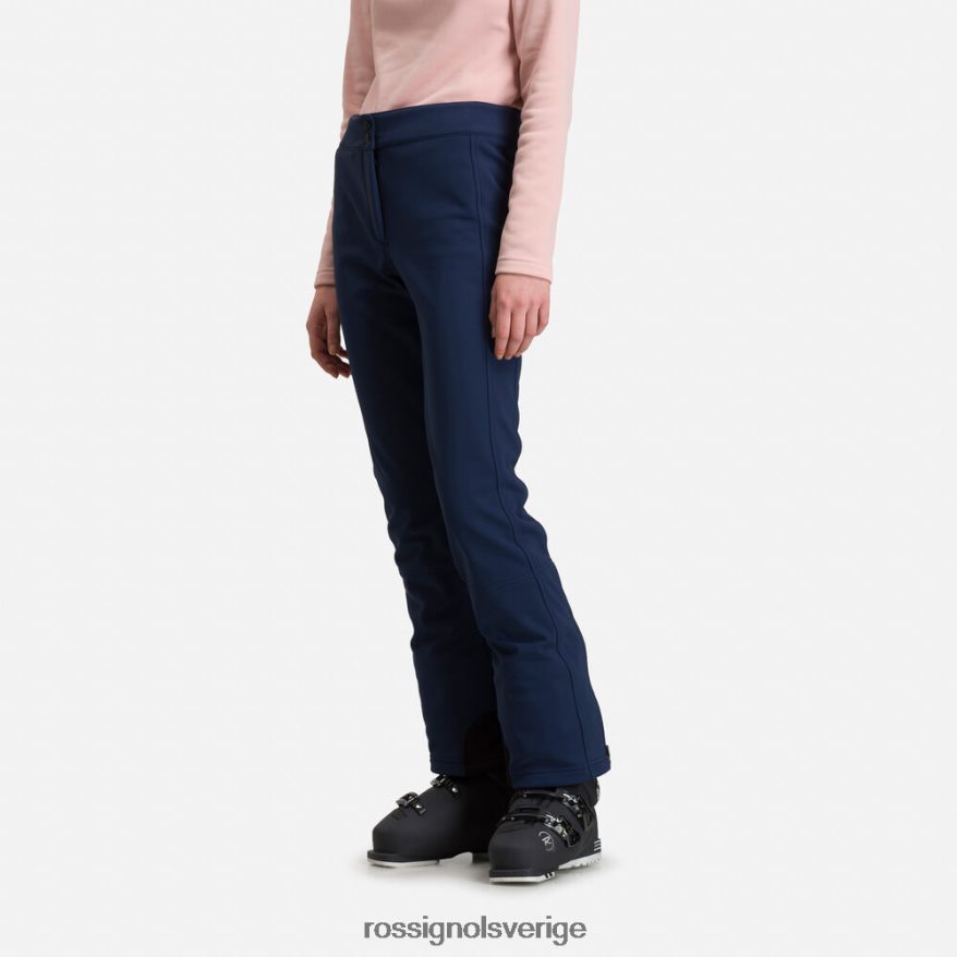 kvinnor Rossignol mörk marinblå platta softshell skidbyxor bottnar 0P00HR1087