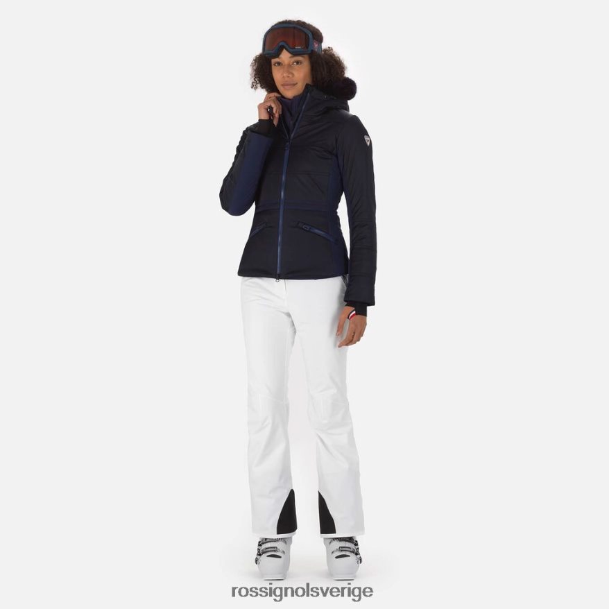 kvinnor Rossignol mörk marinblå roc skidjacka blast 0P00HR1059