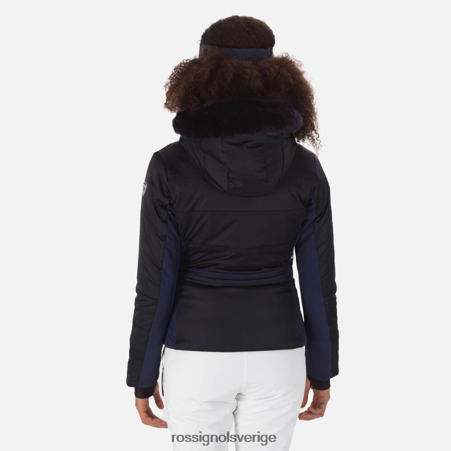 kvinnor Rossignol mörk marinblå roc skidjacka blast 0P00HR1059