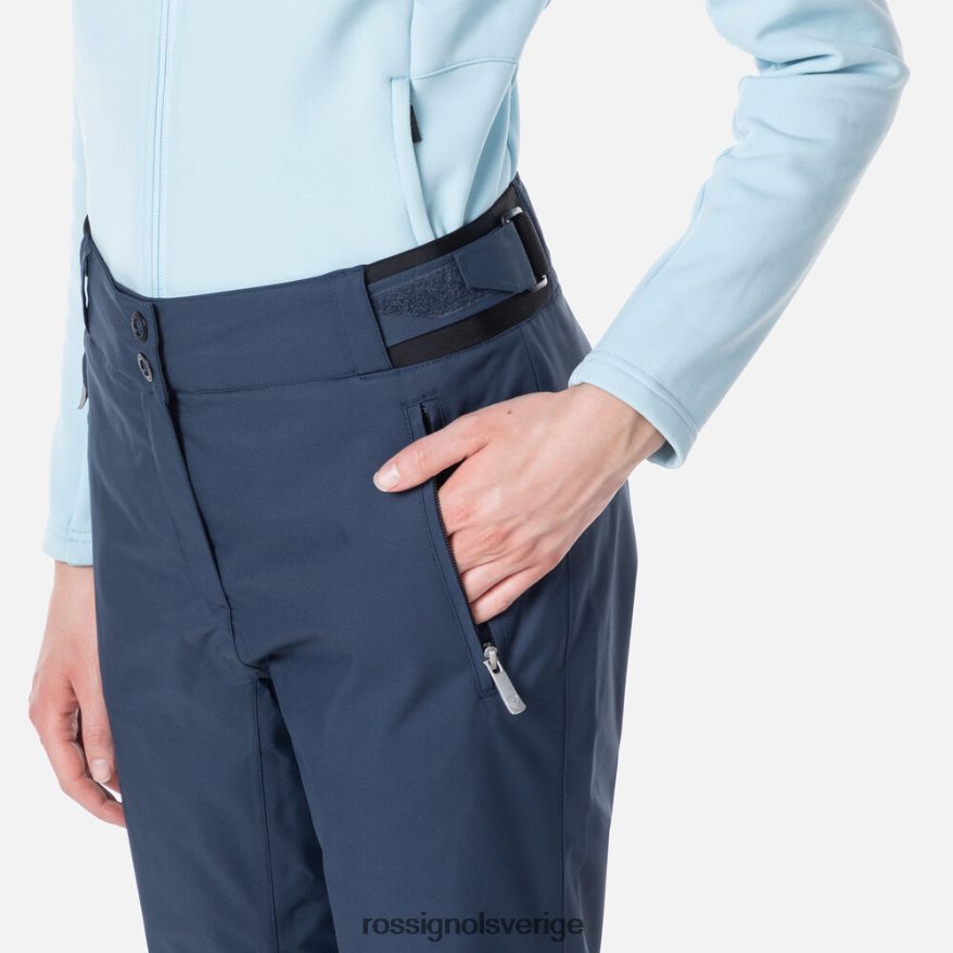 kvinnor Rossignol mörk marinblå skidbyxor bottnar 0P00HR822