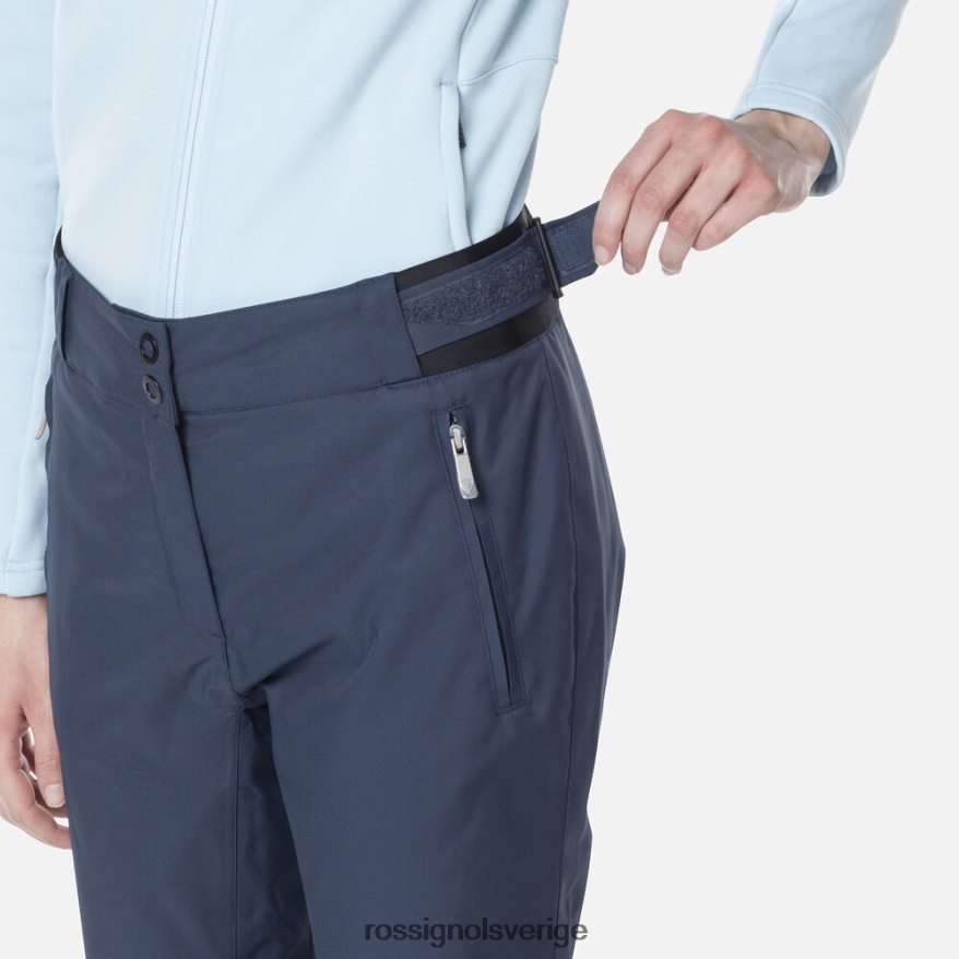 kvinnor Rossignol mörk marinblå skidbyxor bottnar 0P00HR822