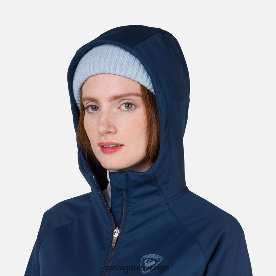 kvinnor Rossignol mörk marinblå softshell jacka blast 0P00HR956