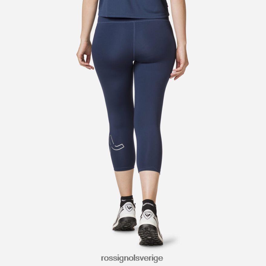 kvinnor Rossignol mörk marinblå stretch 3/4 löpartights bottnar 0P00HR913