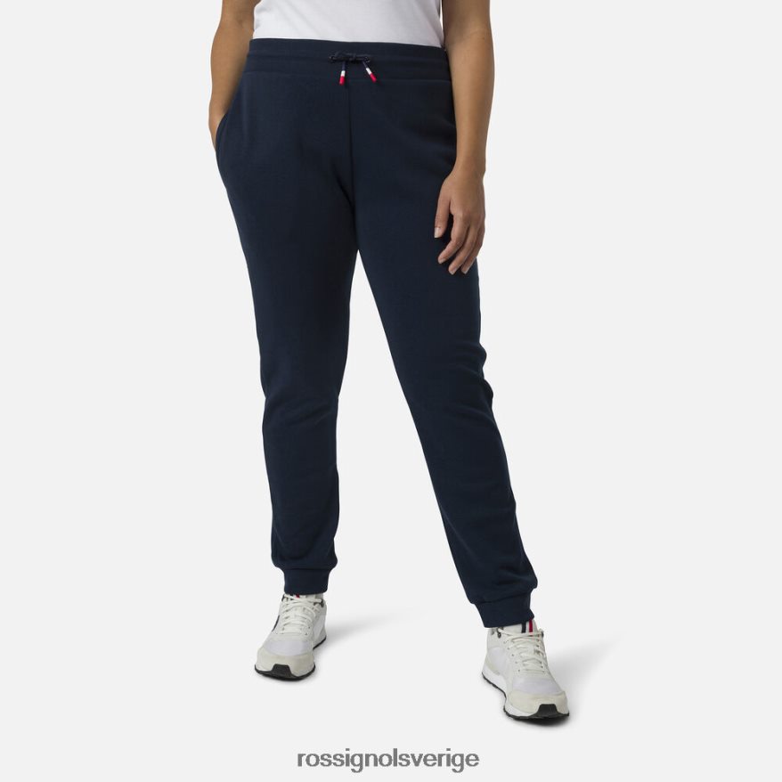 kvinnor Rossignol mörk marinblå sweatpants med logotyp fleece bottnar 0P00HR924