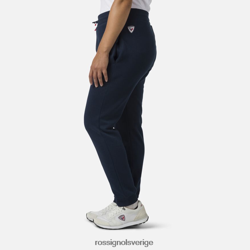 kvinnor Rossignol mörk marinblå sweatpants med logotyp fleece bottnar 0P00HR924