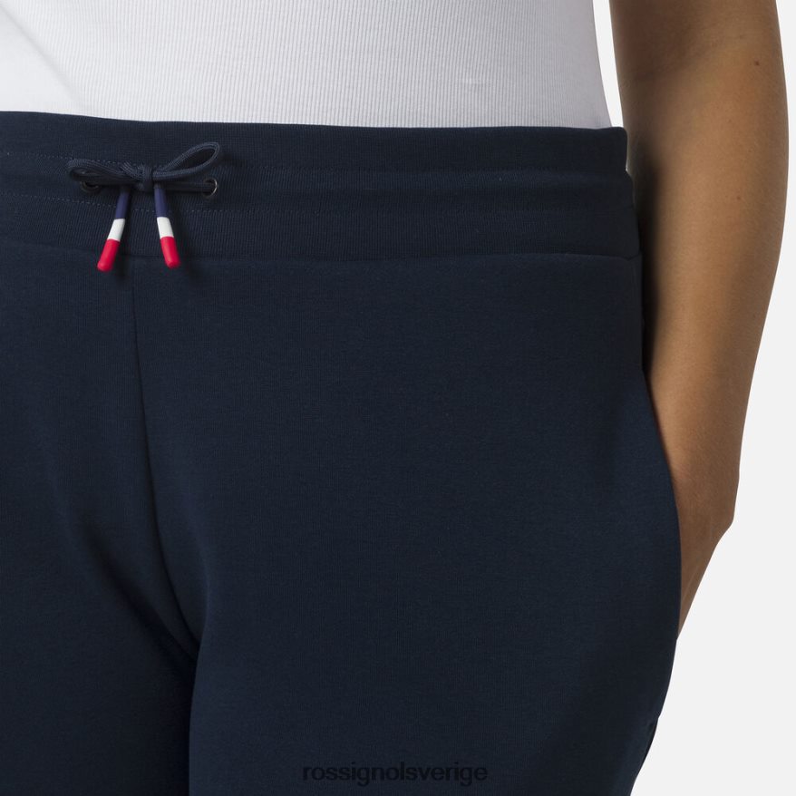 kvinnor Rossignol mörk marinblå sweatpants med logotyp fleece bottnar 0P00HR924