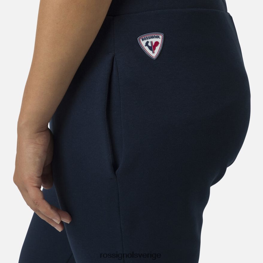 kvinnor Rossignol mörk marinblå sweatpants med logotyp fleece bottnar 0P00HR924