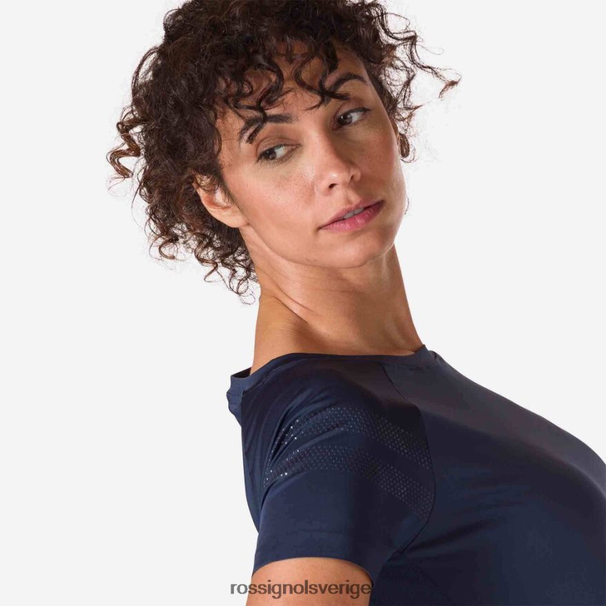 kvinnor Rossignol mörk marinblå teknisk t-shirt blast 0P00HR697