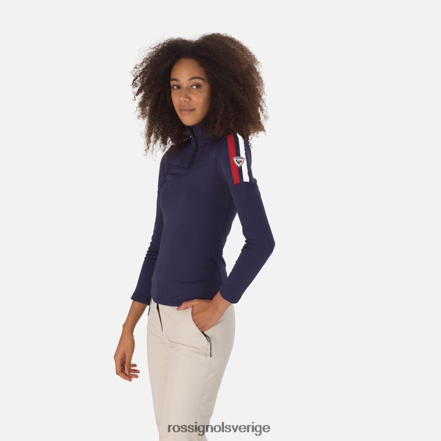 kvinnor Rossignol mörk marinblå upplev halv dragkedja blast 0P00HR1082