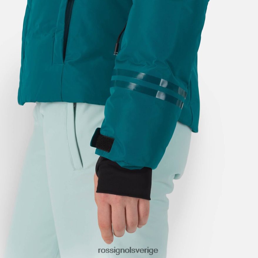 kvinnor Rossignol mörk smaragd rapide pearly skidjacka blast 0P00HR788