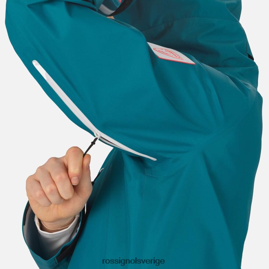 kvinnor Rossignol mörksmaragd ateliers skidjacka blast 0P00HR1117