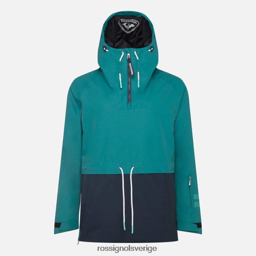 kvinnor Rossignol mörksmaragd skpr anorak blast 0P00HR1052