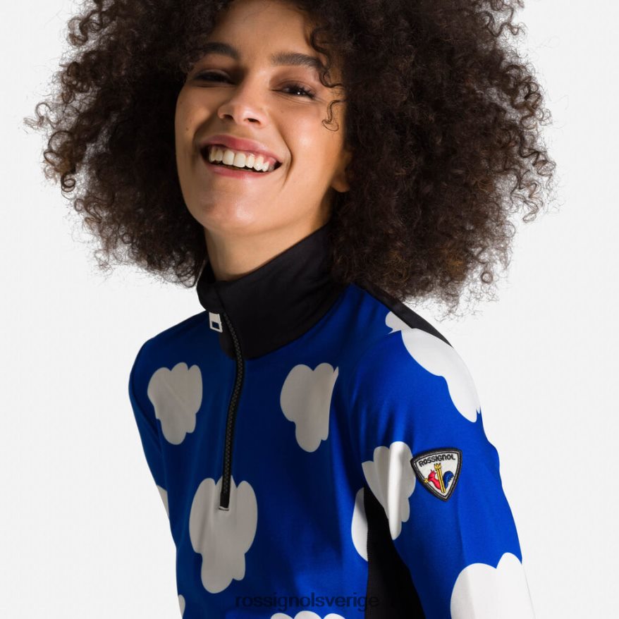 kvinnor Rossignol nuage jcc bessi topp med halv dragkedja blast 0P00HR756