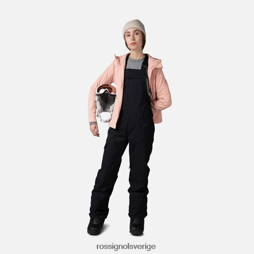 kvinnor Rossignol pastellrosa huvjacka på sidan blast 0P00HR828