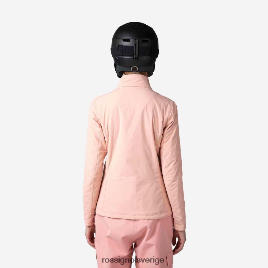kvinnor Rossignol pastellrosa opside jacka blast 0P00HR946