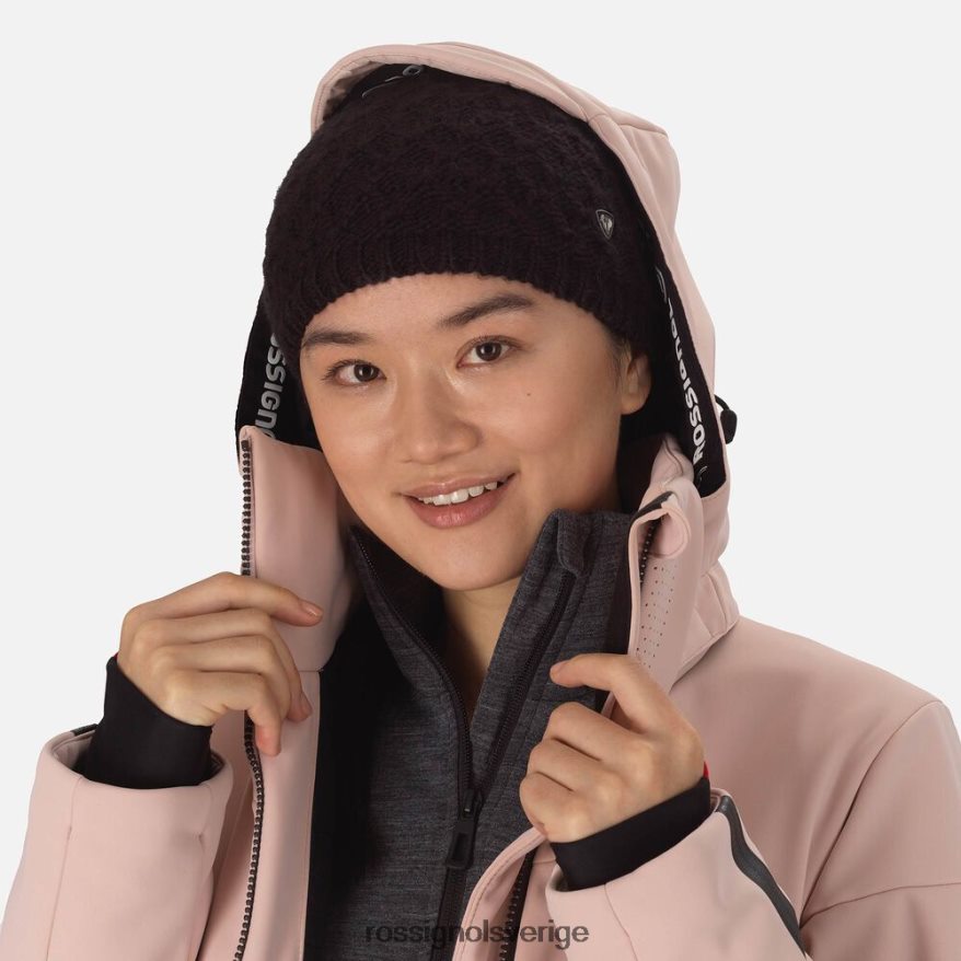 kvinnor Rossignol puderrosa platt softshell skidjacka blast 0P00HR799