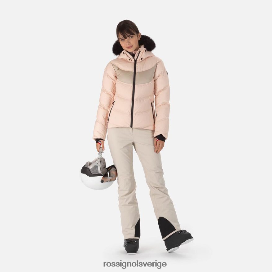 kvinnor Rossignol puderrosa signatur dun skidjacka blast 0P00HR1070