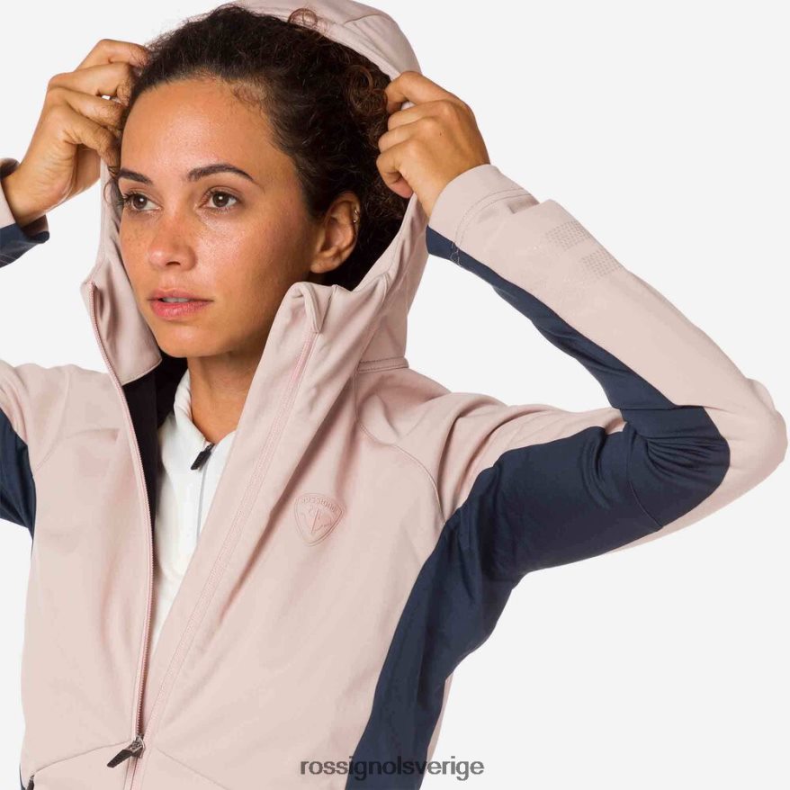 kvinnor Rossignol puderrosa softshell jacka blast 0P00HR905