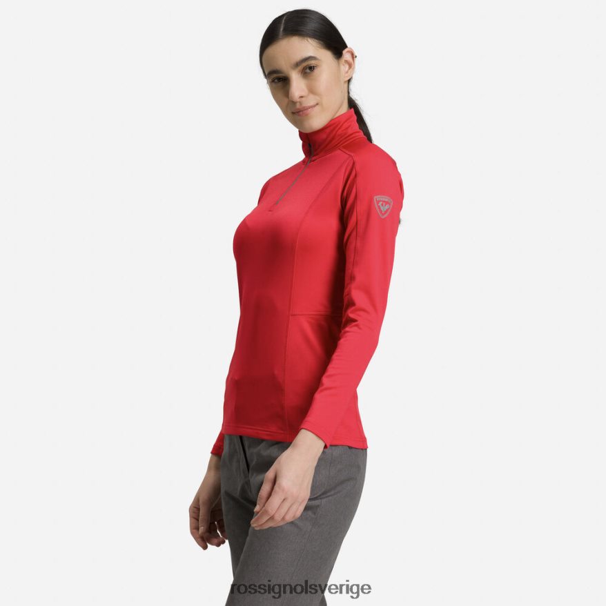 kvinnor Rossignol sportsred classique 1/2 dragkedja blast 0P00HR738