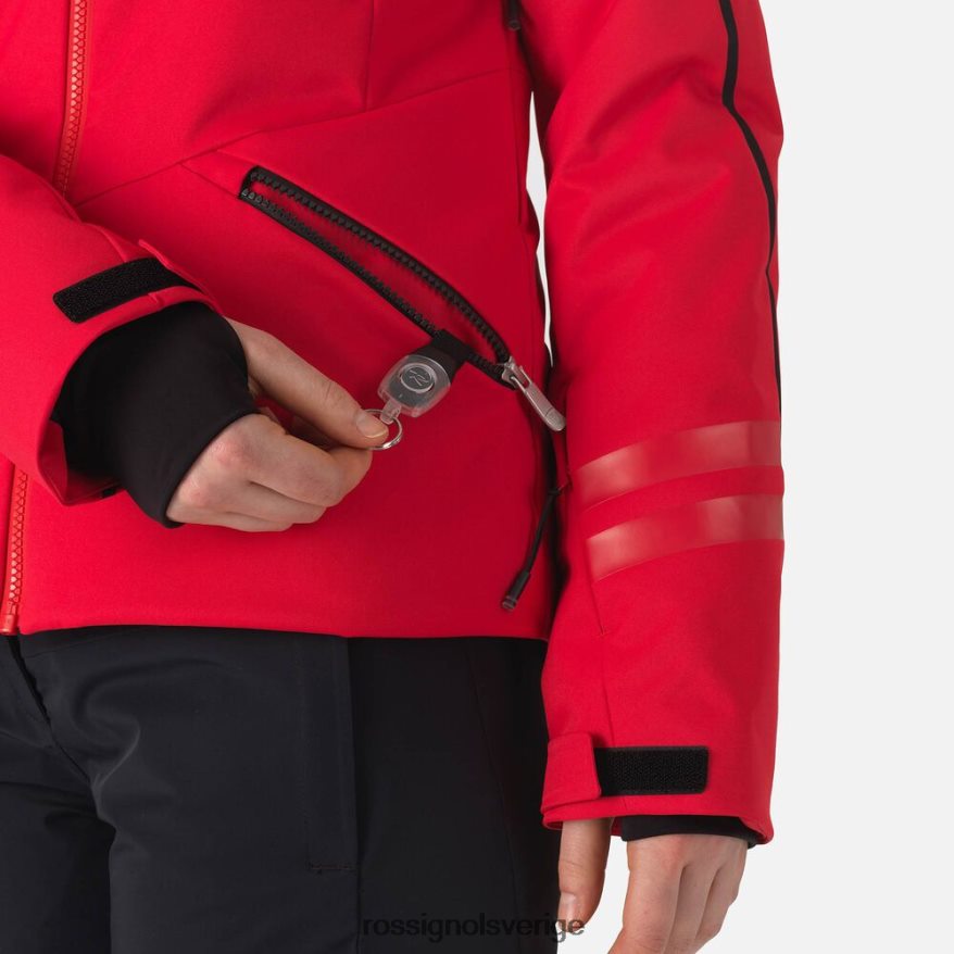 kvinnor Rossignol sportsred skidjacka blast 0P00HR798