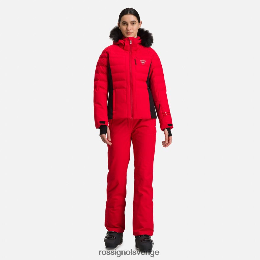 kvinnor Rossignol sportsred snabb skidjacka blast 0P00HR796