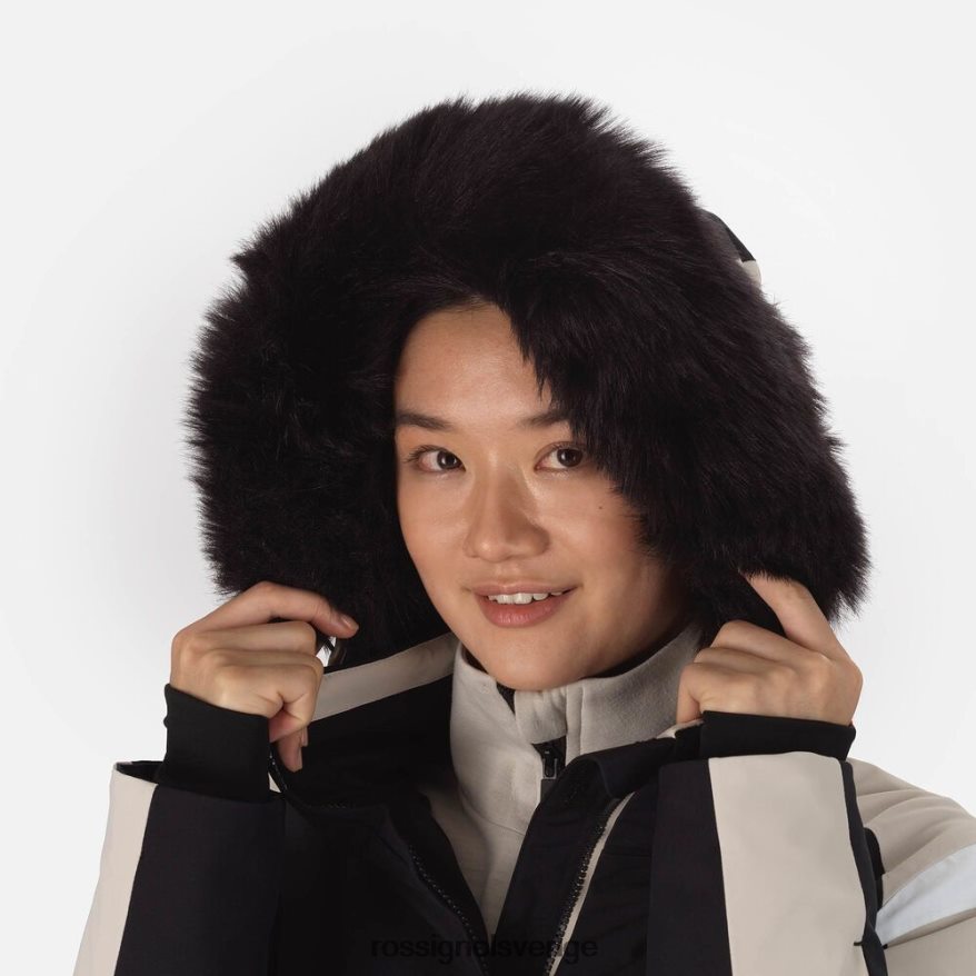 kvinnor Rossignol svart aerial skidjacka blast 0P00HR1065