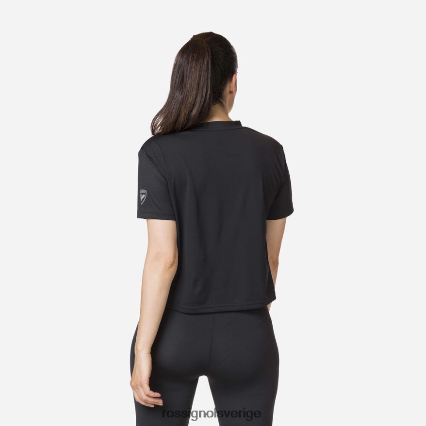 kvinnor Rossignol svart aktiv t-shirt blast 0P00HR861