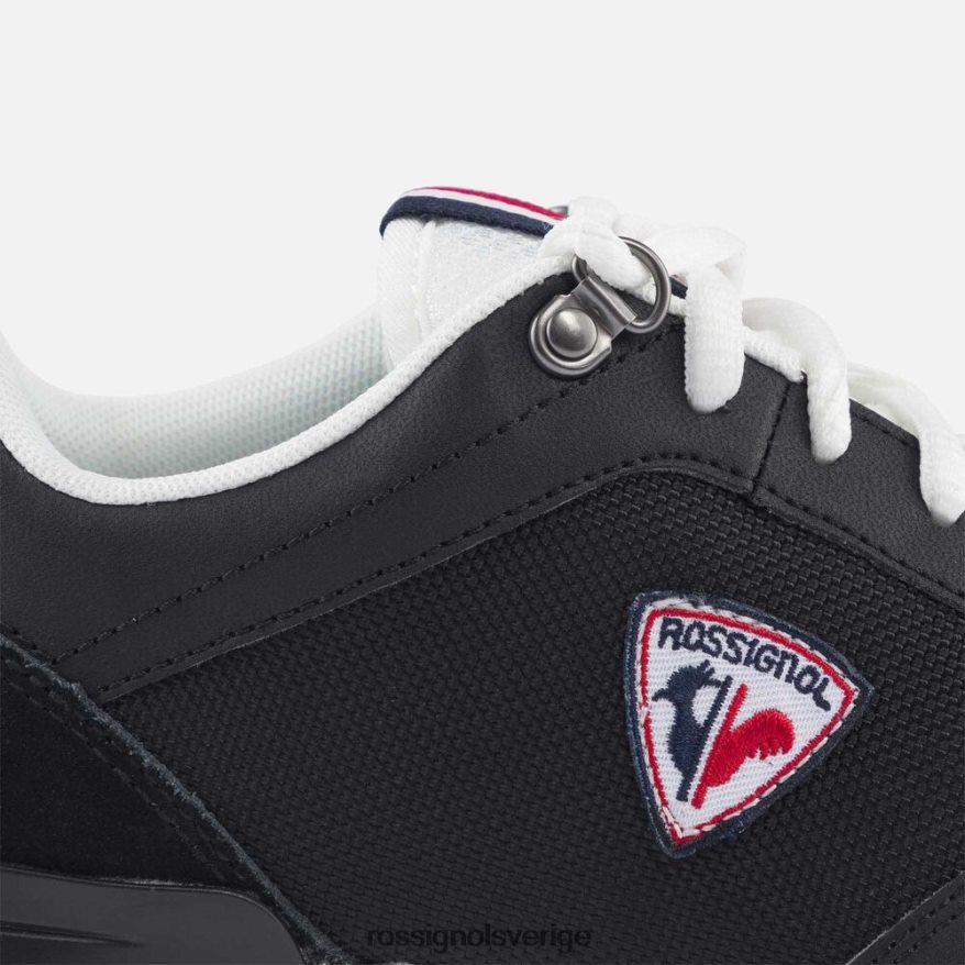 kvinnor Rossignol svart arv sneakers Skodon 0P00HR703