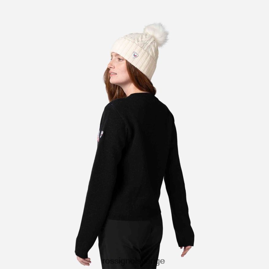 kvinnor Rossignol svart bergstopp med rund hals blast 0P00HR903