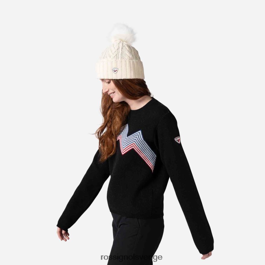 kvinnor Rossignol svart bergstopp med rund hals blast 0P00HR903