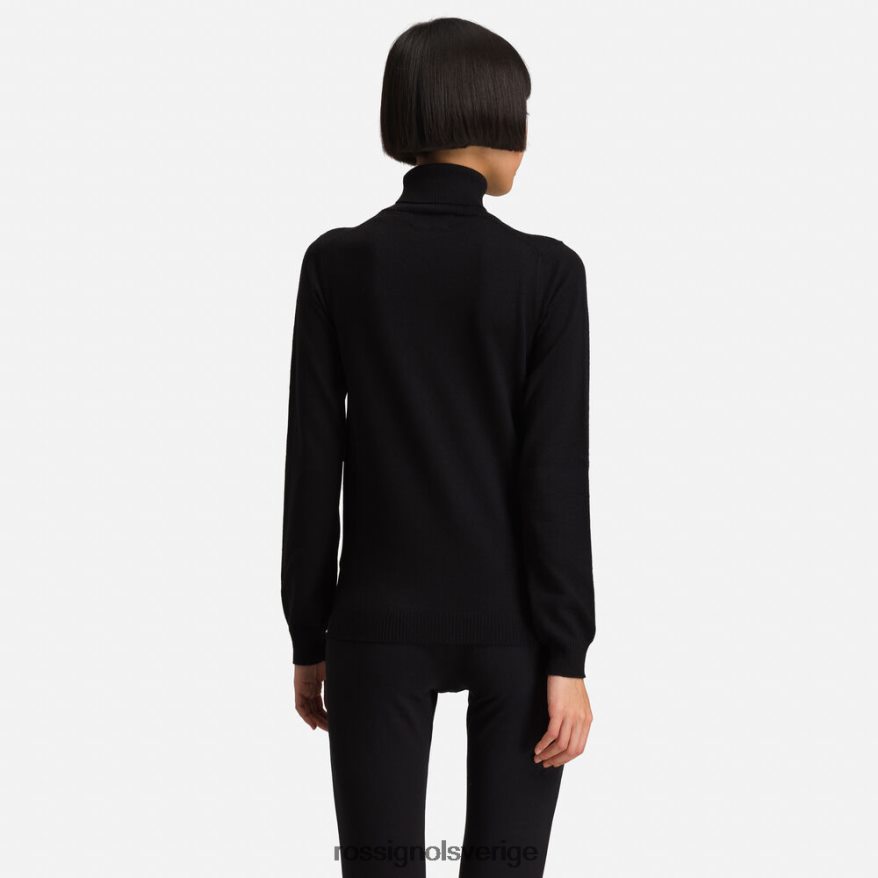 kvinnor Rossignol svart classique tröja med rullhals blast 0P00HR849