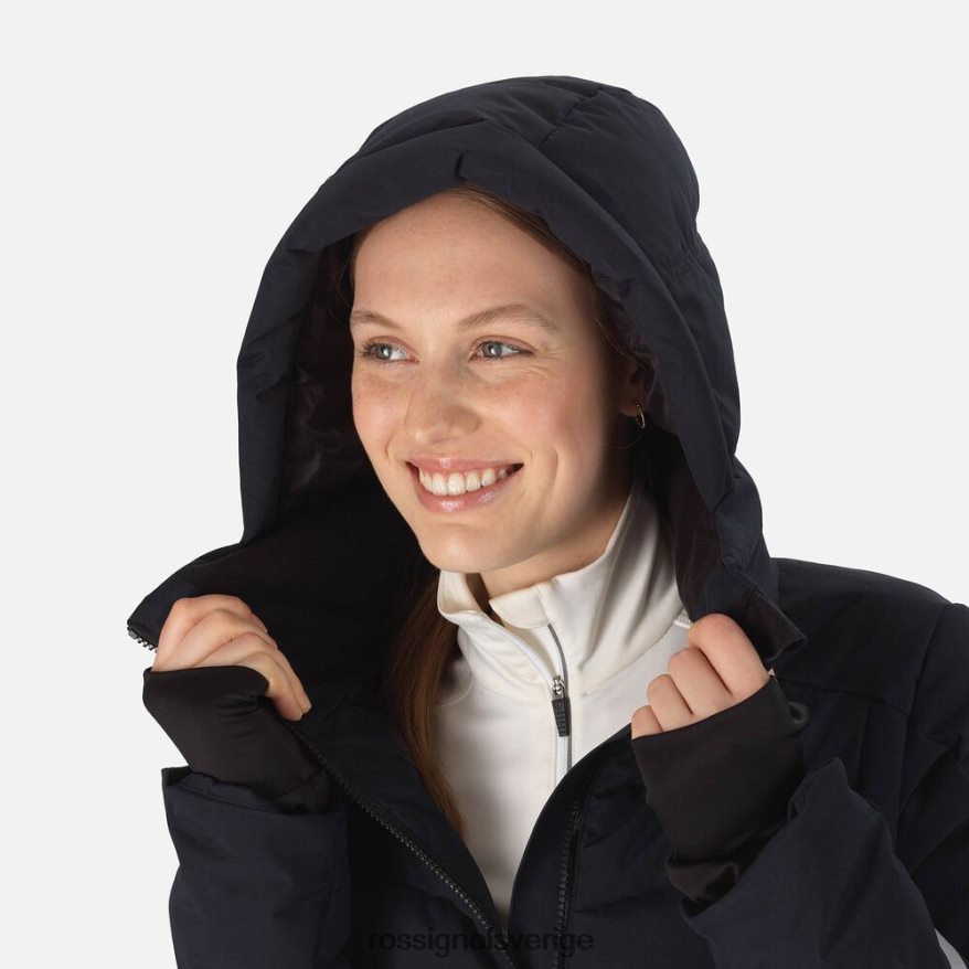 kvinnor Rossignol svart courbe skidjacka blast 0P00HR1121