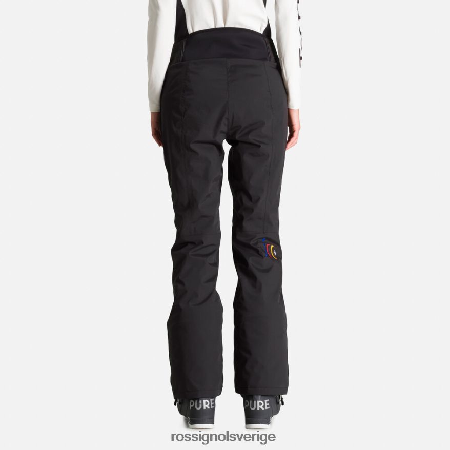 kvinnor Rossignol svart jcc stellar skidbyxor bottnar 0P00HR1047