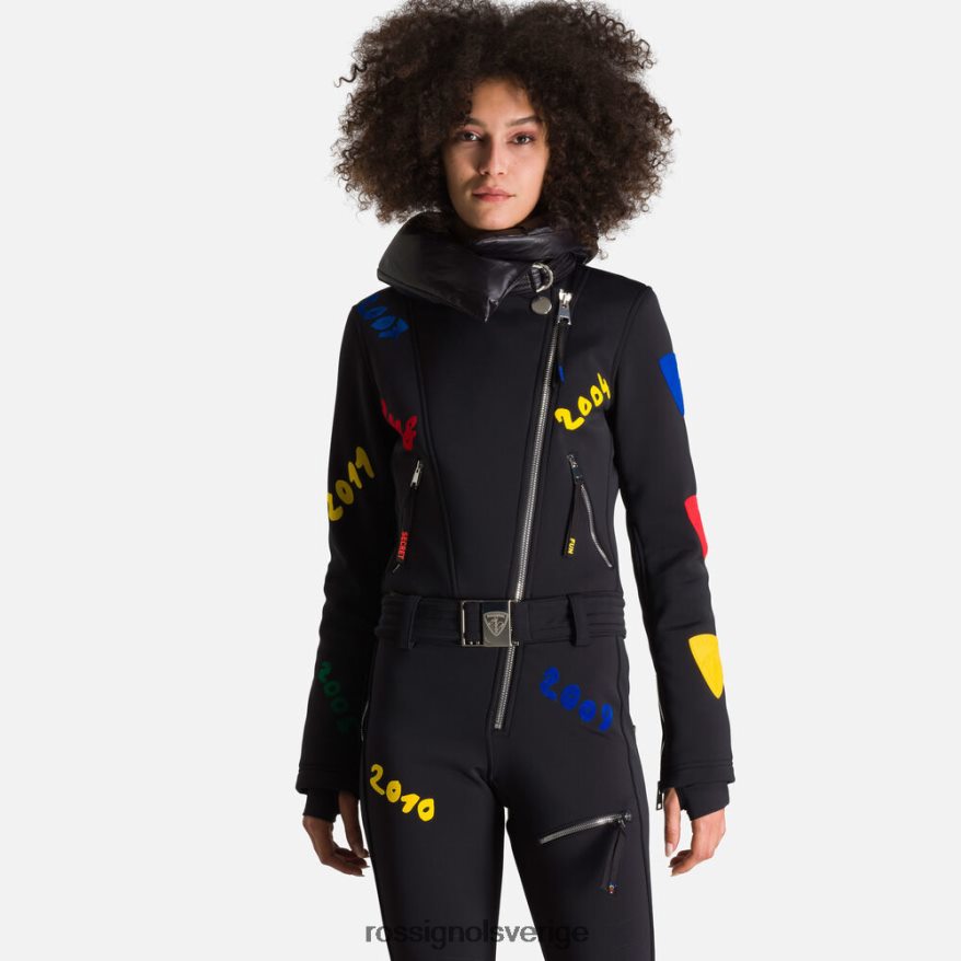 kvinnor Rossignol svart jcc sublim overall bottnar 0P00HR1079