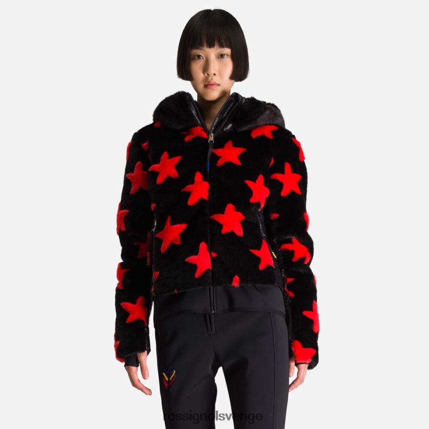 kvinnor Rossignol svart jcc teddy dunjacka blast 0P00HR784