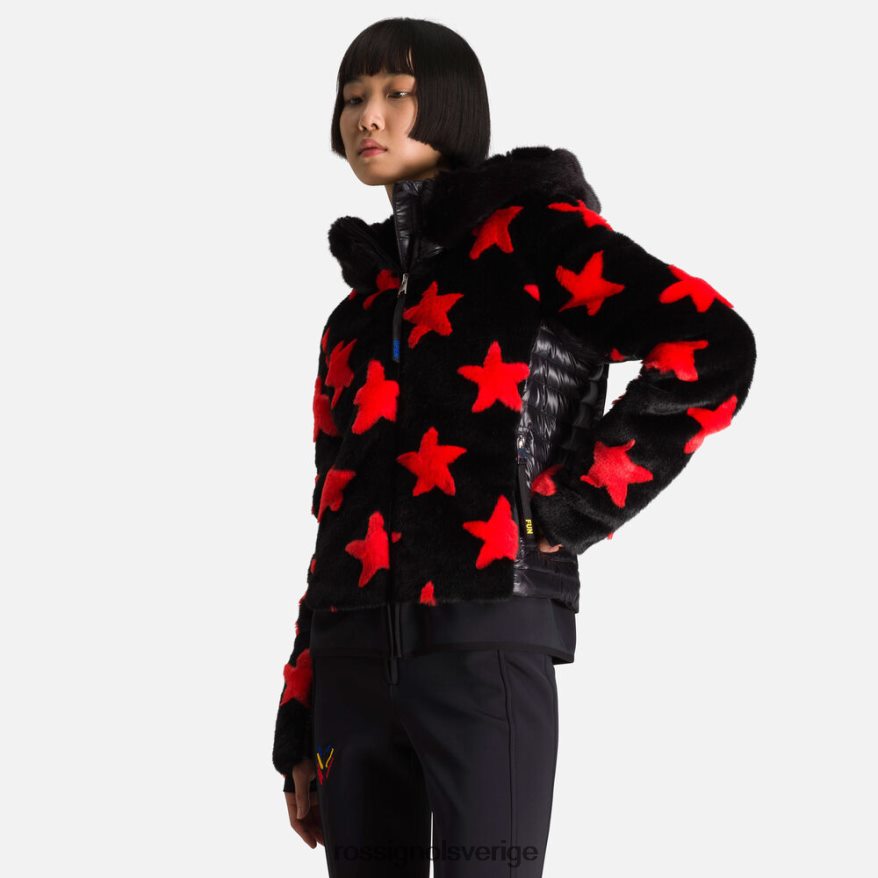 kvinnor Rossignol svart jcc teddy dunjacka blast 0P00HR784