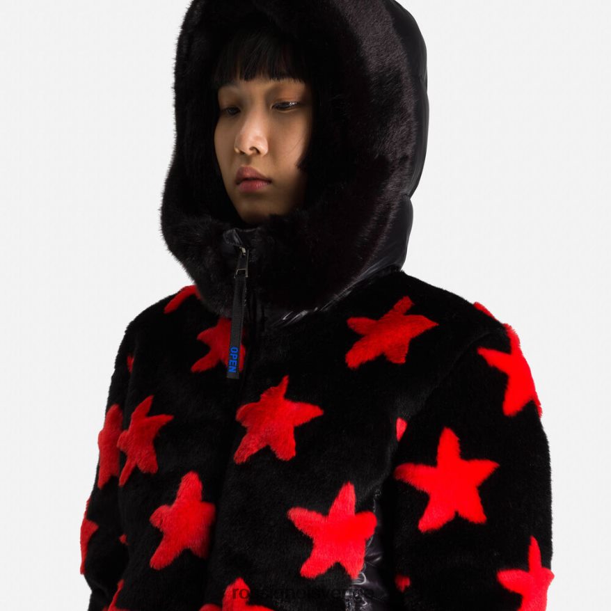 kvinnor Rossignol svart jcc teddy dunjacka blast 0P00HR784