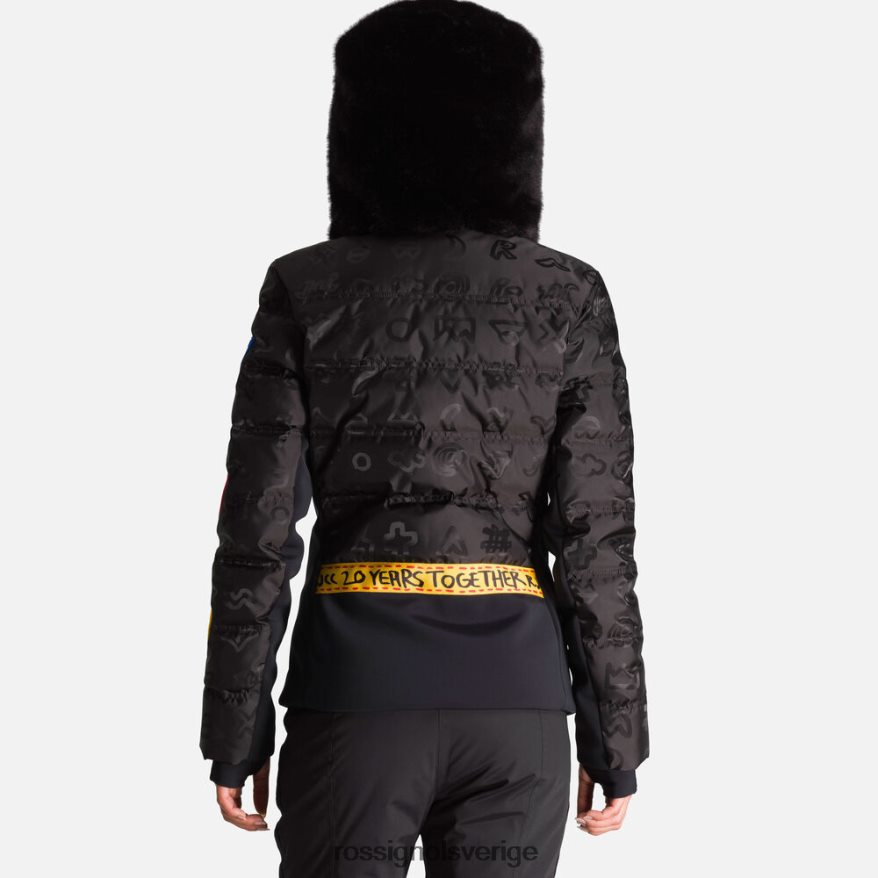 kvinnor Rossignol svart jcc twins dunjacka blast 0P00HR802